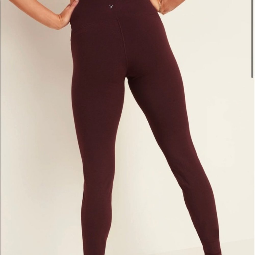 ON Go Dry Legging High Waist | Size XS | Burgundy